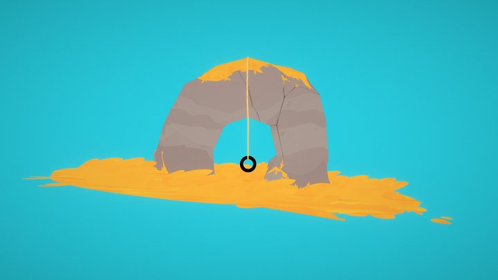 Swing souvenir 3D Model