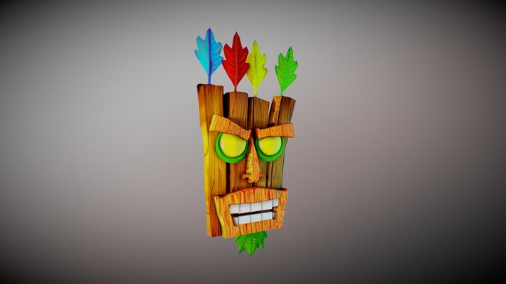 Aku Aku 3D Model