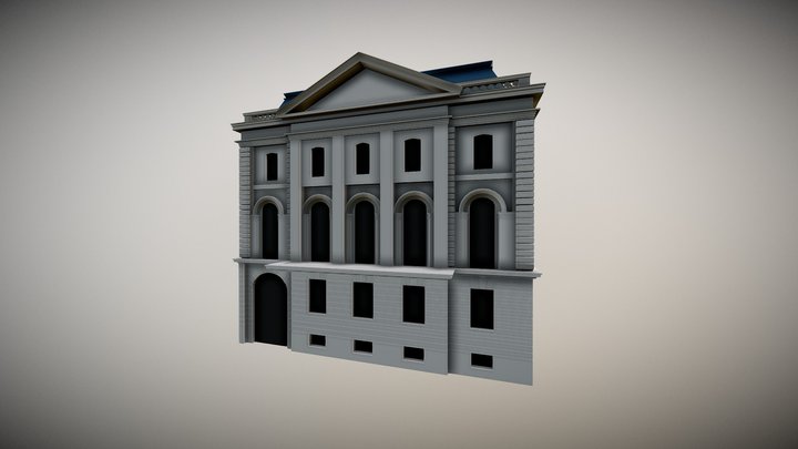Old Mansion - Scholten Haus 3D Model