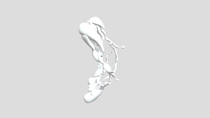 デシメート牙 3D Model