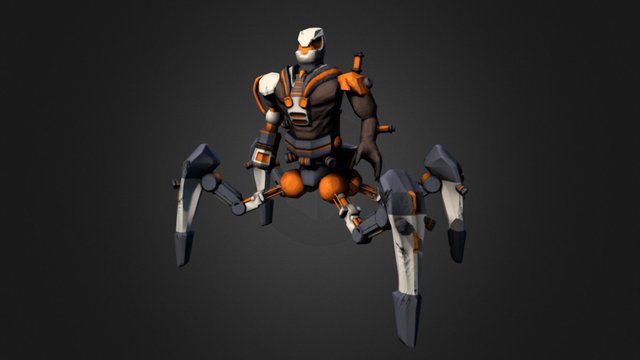 Final Boss 3D Model