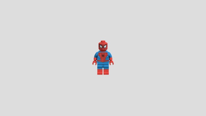 Lego spider man 1 3D Model