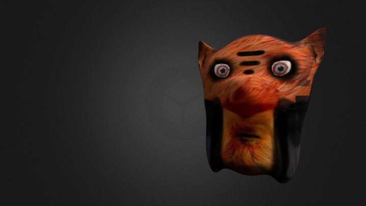 Tête d'un Varium 3D Model