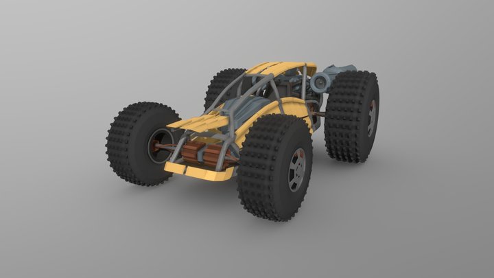 Wasteland Resonator 3D Model
