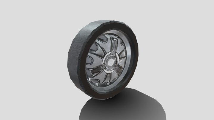 Wheel [Low Poly] 3D Model