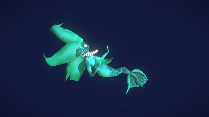 Mermaid 3D Model