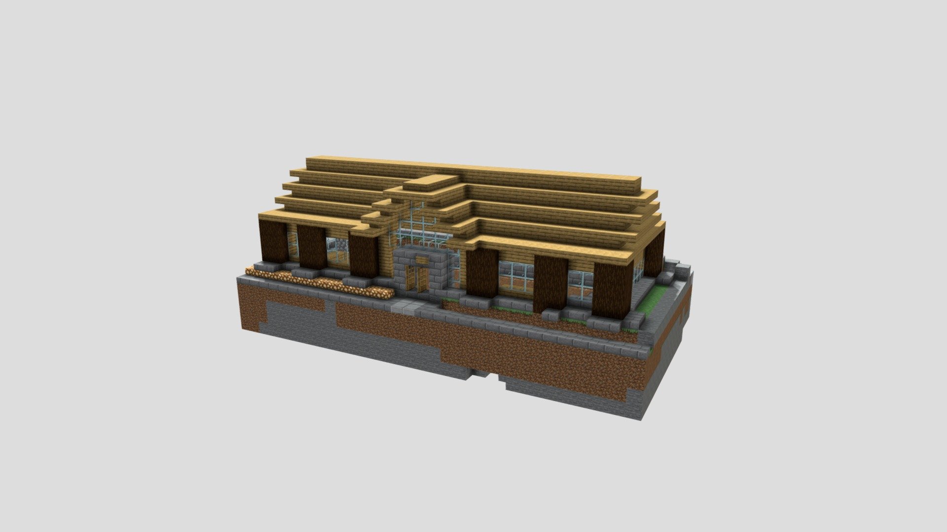 cute-house - Download Free 3D model by madexc [a1bc0b9] - Sketchfab