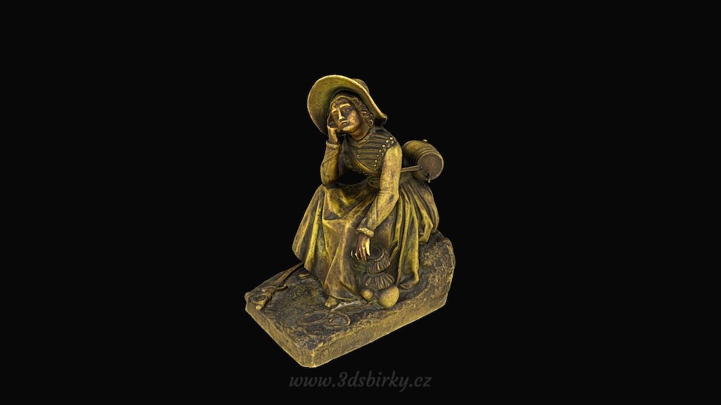 Soška "Zítřek" — Sketchfab embed 3D viewer