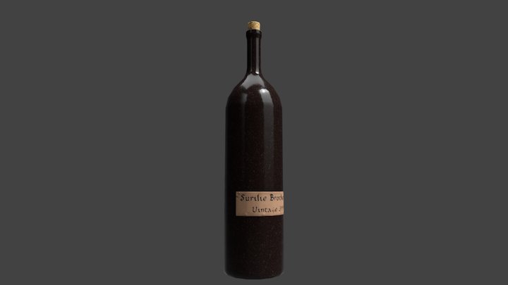 SB Wine Vintage 399 (Skyblivion) 3D Model