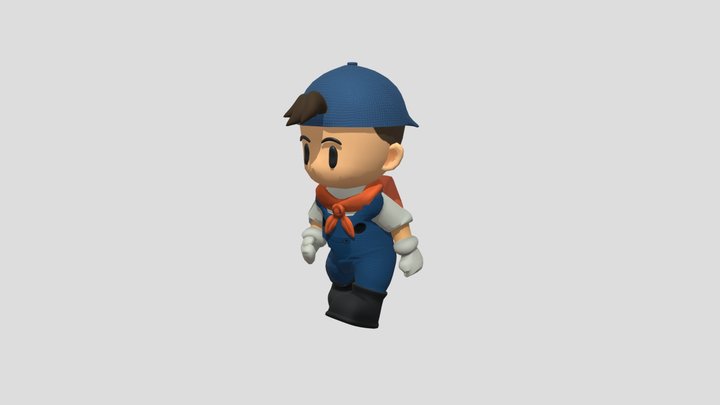 Peter Havert Moon - Back to Nature 3D Model