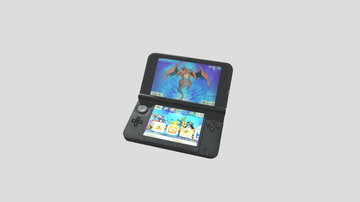 nintendo 3ds xl 3D Model