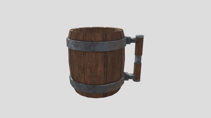 Tavern mug 3D Model