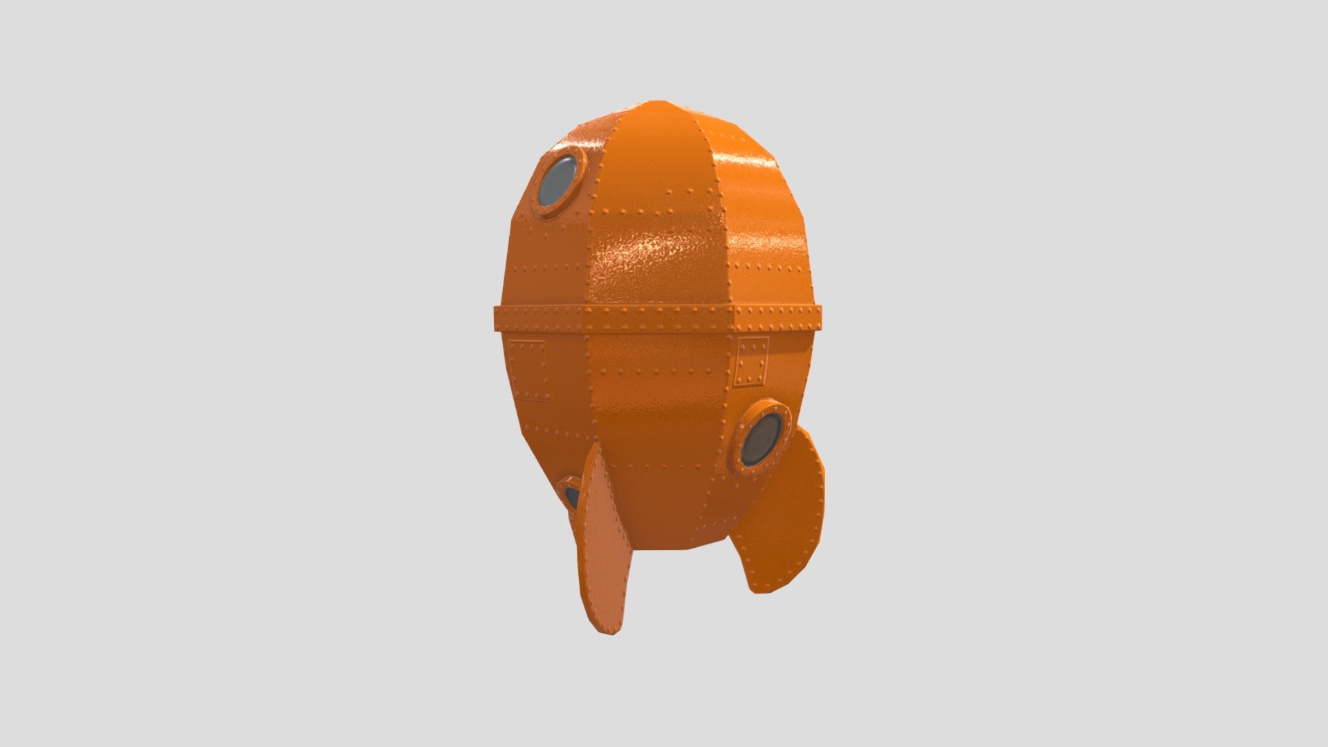 toy-rocket-ship - Download Free 3D model by Mylom [a1beec1] - Sketchfab