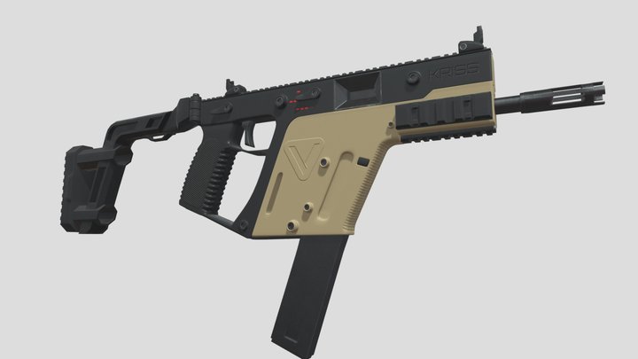 Kriss Vector 3D Model