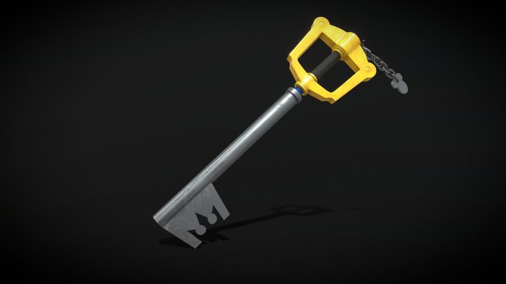 Teh Keyblade 3D Model