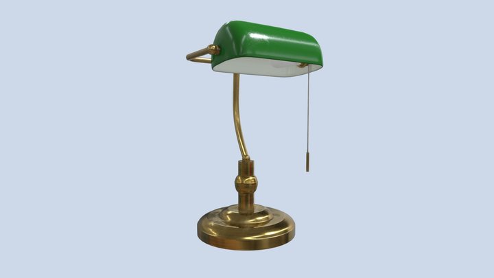 Study Lamp (Milenka Lamp) 3D Model