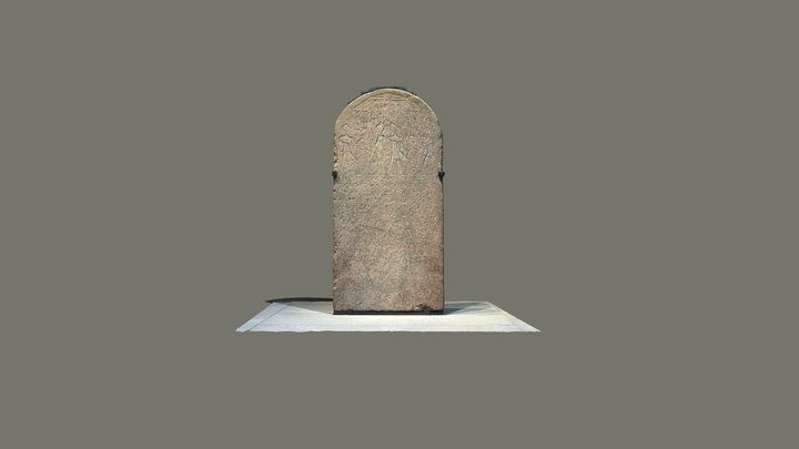 Stele in the Name of Tutankhamun 3D Model
