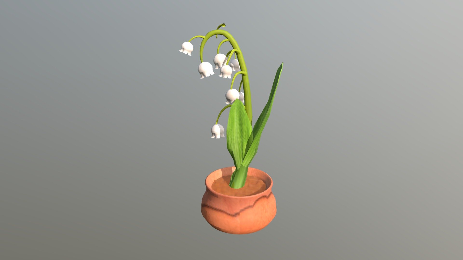 week8_lilly_of_the_valley - Download Free 3D model by jenevakarem ...