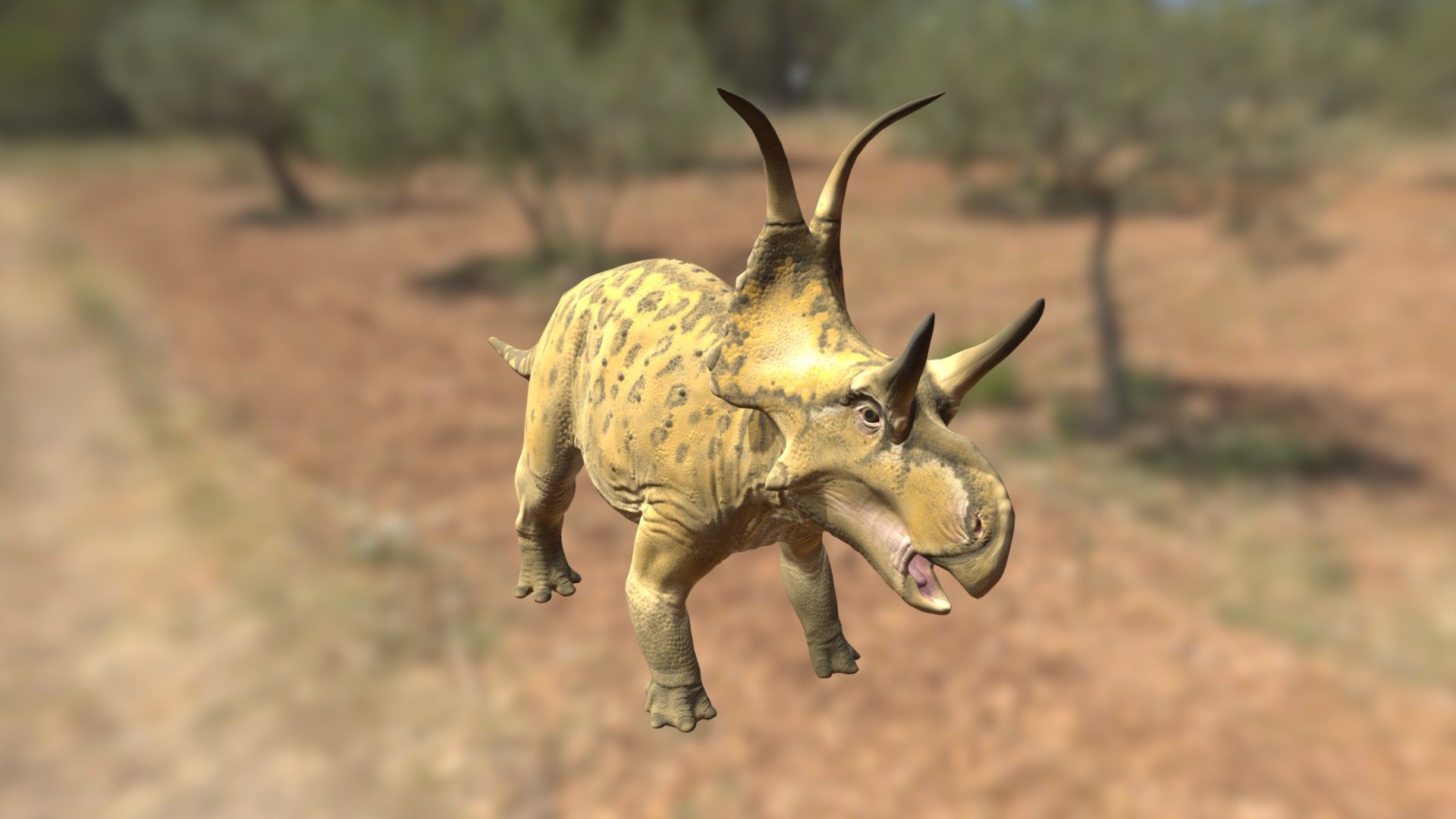 Diabloceratops — Sketchfab embed 3D viewer