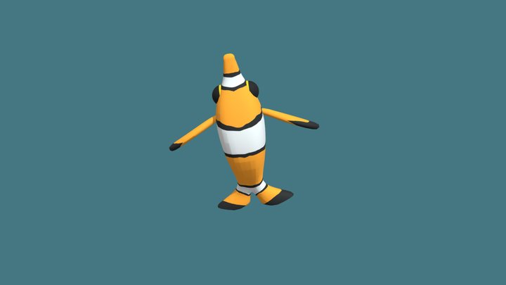 Fishy Fights: Player – Free 3D Model STL
