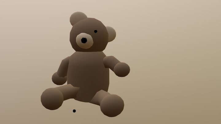 My Teddybear (first try) 3D Model