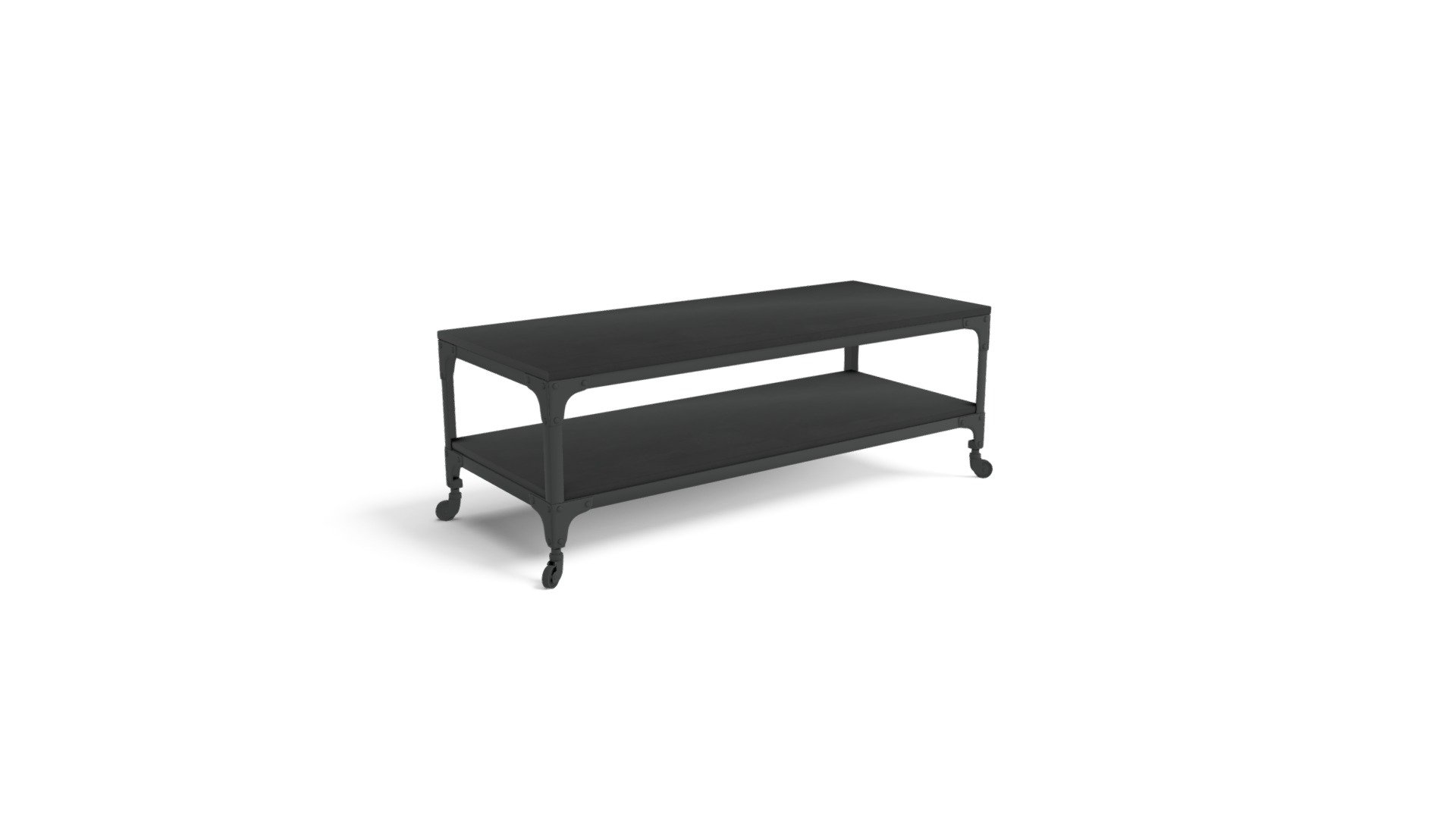 Darby Coffee Table,  Antique Gunmetal