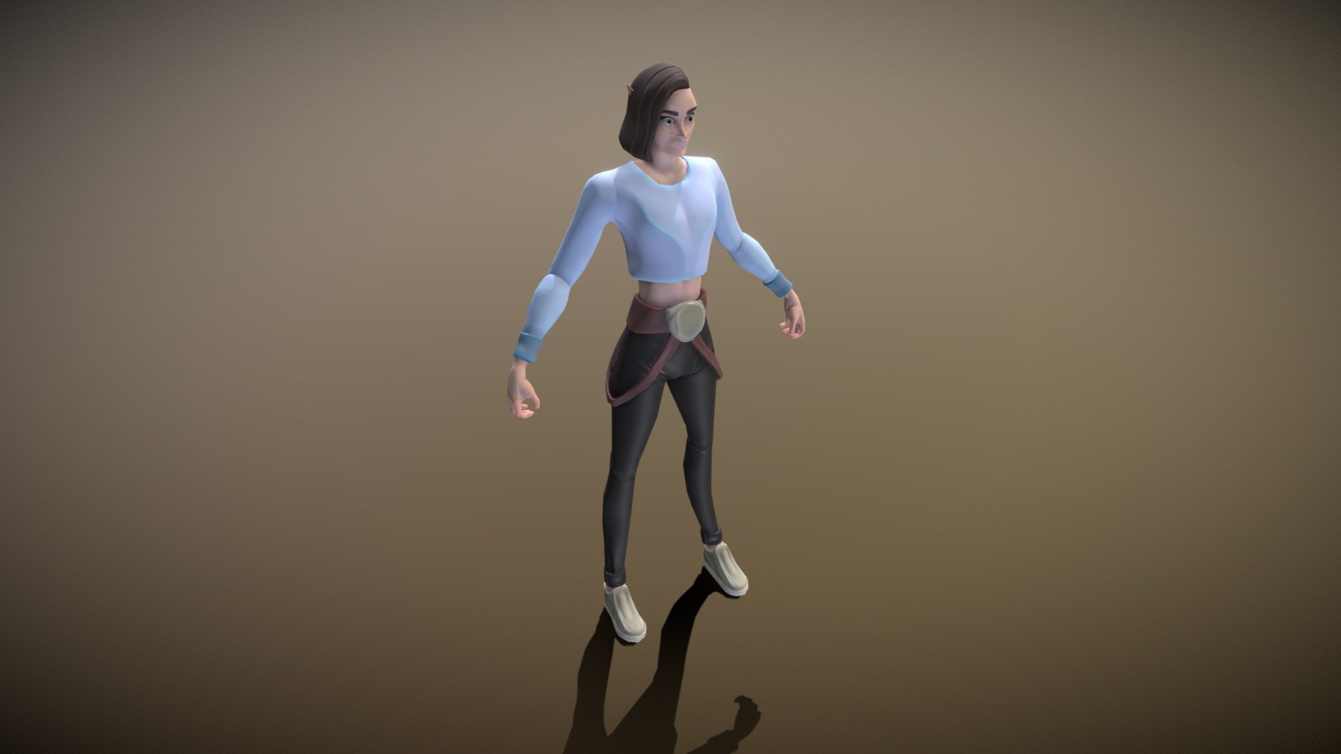 Personnage Stylisé Sculptpose