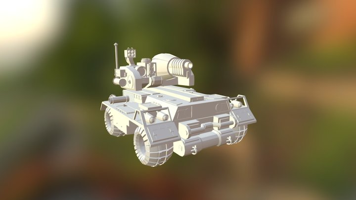 Tank 3D Model