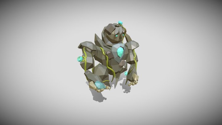 Golem 3D Model