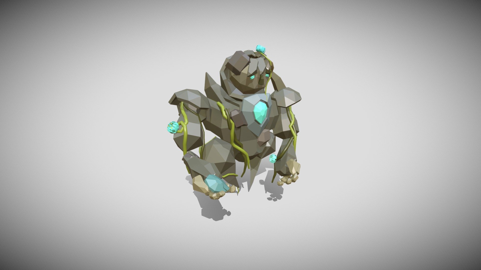 Golem Download Free 3d Model By Oleg Karpman Karpmancg A1c5f72