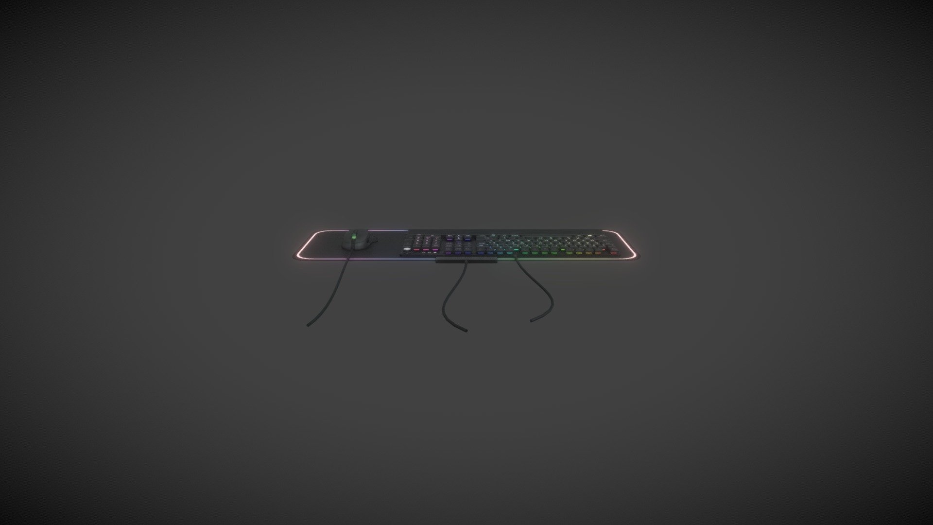 Keyboard, Mouse and mouse pad