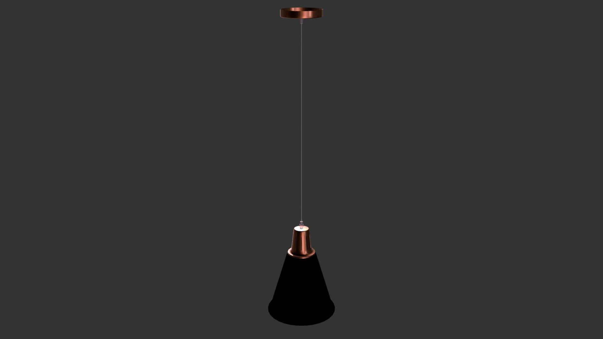 723988 LAMPARA DE TECHO MOON METAL NEGRO