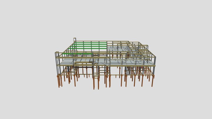 Projeto Estrutural Igreja Maicon - ProjCom 3D Model