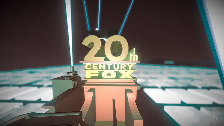 i-destory-20th-century-fox-base-with 3D Model