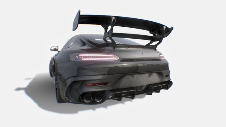 Mercedes-Benz AMG GT Black Series 3D Model