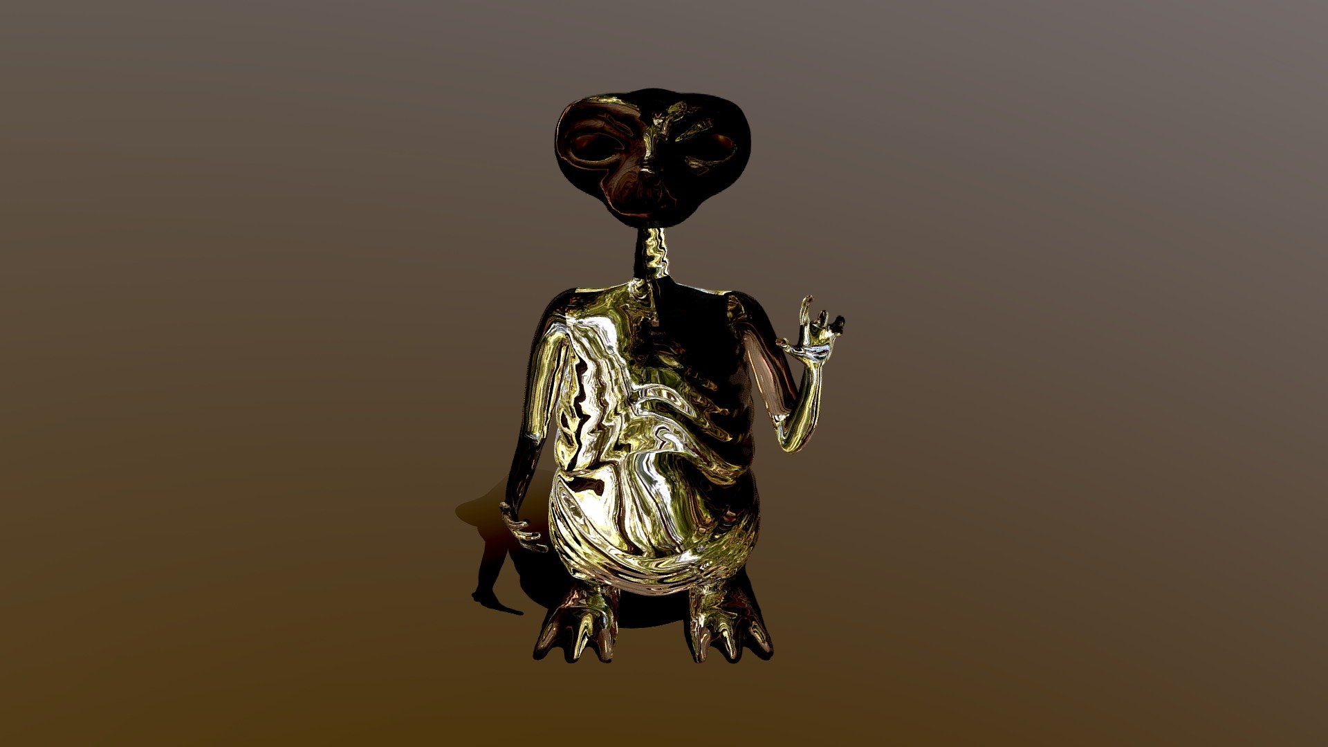 ET the extraterrestrial - 3D model by gabrielmaradey [a1c9ddb] - Sketchfab