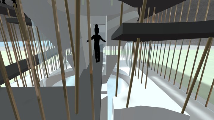 mesh for s smaller 3D Model