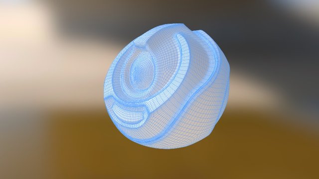 Completing Robo- Orb Retopology 3D Model