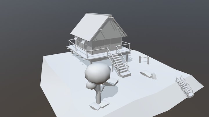 Cabin 3D Model