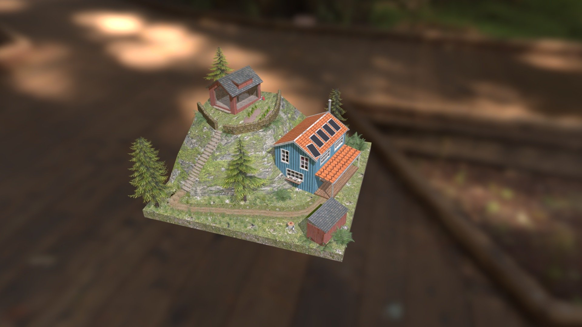 Swedish Forest Loner  [ Finale Diorama Scene ]