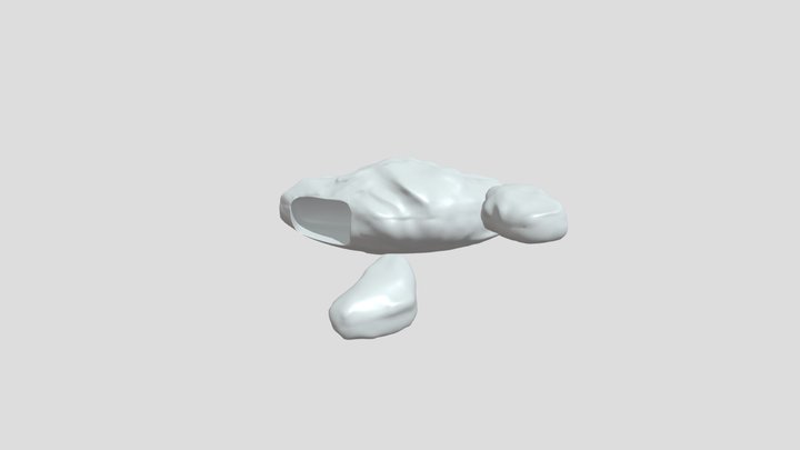 Artificial rock cave hideout for aquarium or te 3D Model