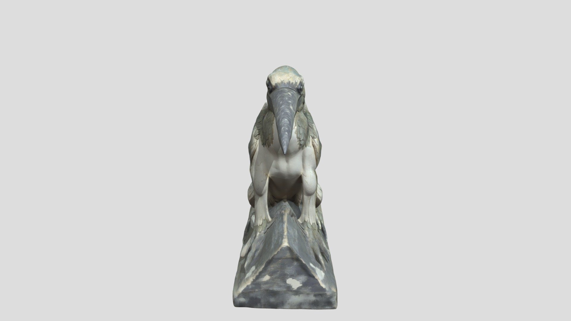 Gargoyle Bird Hybrid Pierrefond - 3D model by ingoenius [a1cbc61 ...