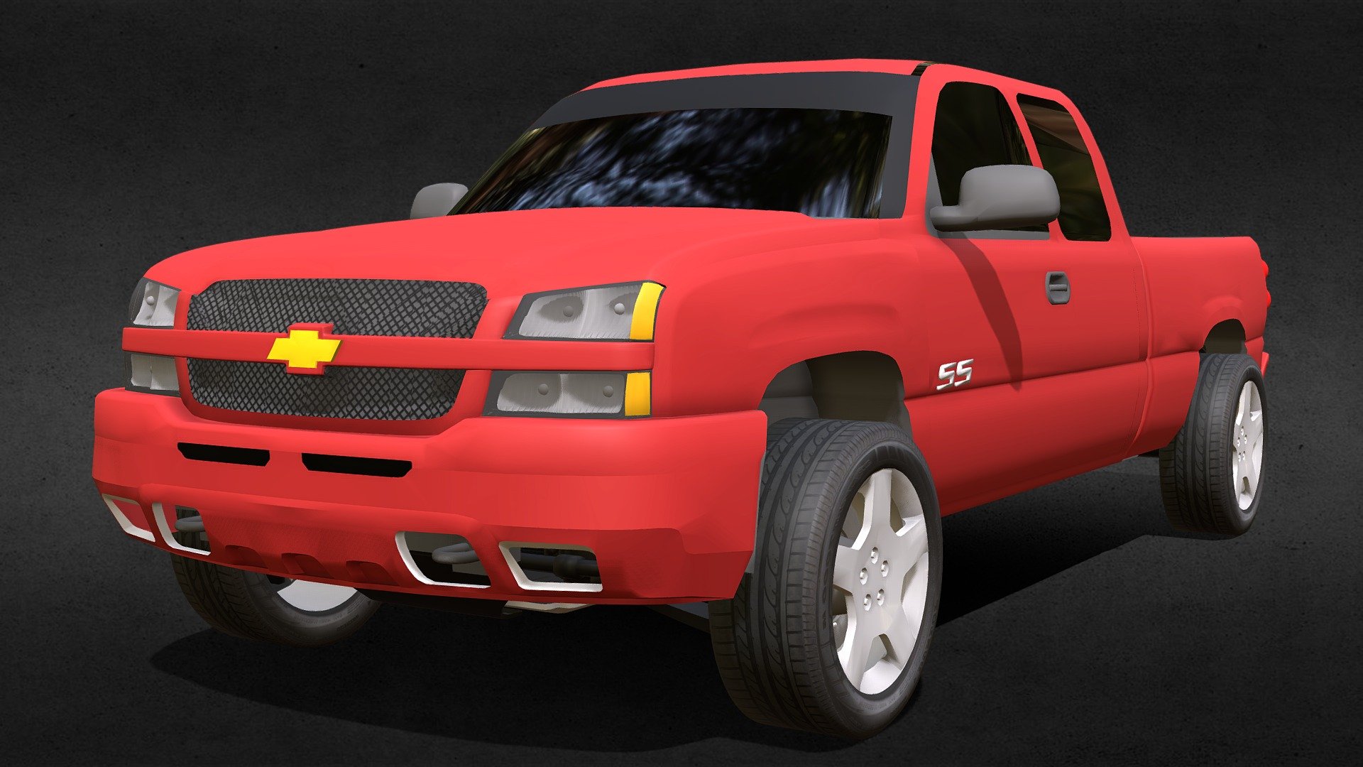 Chevrolet Silverado SS - Download Free 3D model by BadKarma ...