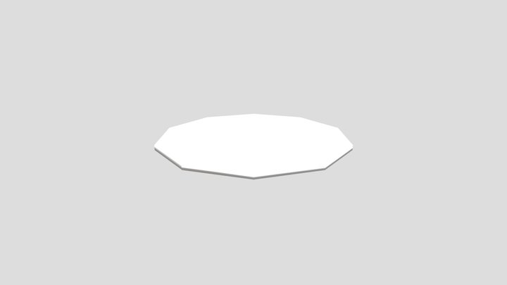 Low Poly Plate