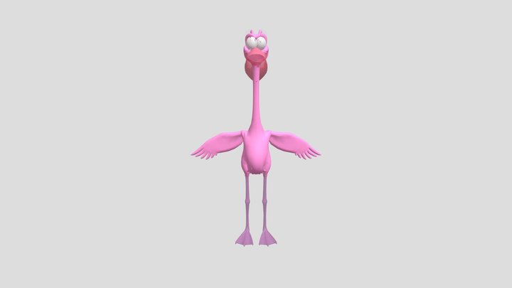 Flamingo 3D Model