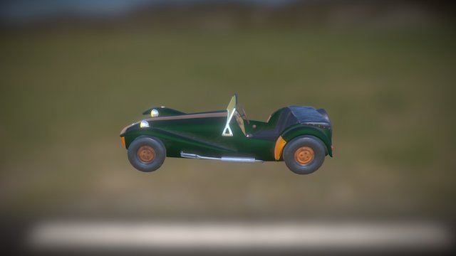 Lotus Seven 3D Model