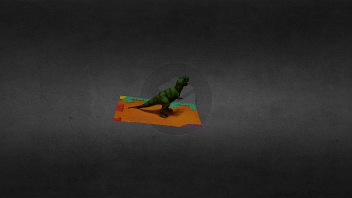 Tyrannosaurus toy 3D Model