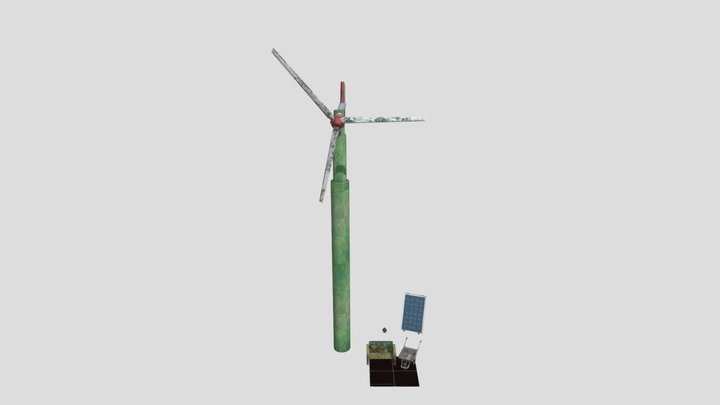 5 props 3D Model