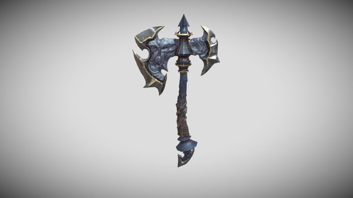 Stylize Axe 3D Model