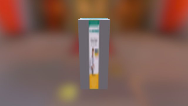 Litmus Paper Package 3D Model